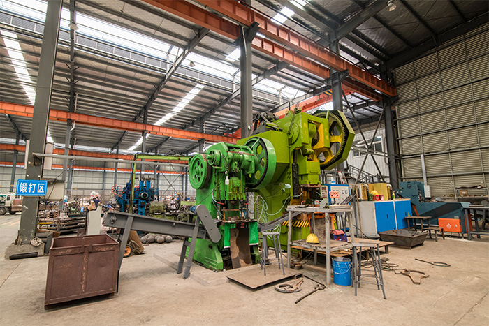 登封网架配件-锥头加工车间